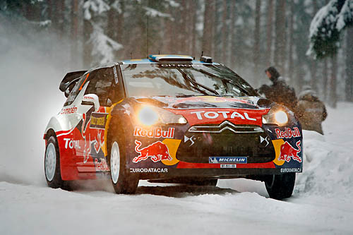 Rally van Zweden Sebastien Ogier